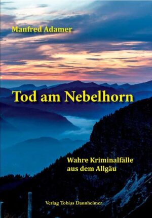 Der langjährige Erkennungsdienstler der Kriminalpolizei Kempten Manfred Adamer wurde immer dann zum Tatort gerufen, wenn es knifflige Fragen rund um einen ungeklärten Todesfall gab. Dies sind die Erinnerungen an eine aufregende Zeit, die ihn viel Tragisches, Verhängnisvolles, aber auch Menschliches und Lustiges erleben ließ und die manchmal einfach unglaublich klingen. Aber sie sind alle wahr.