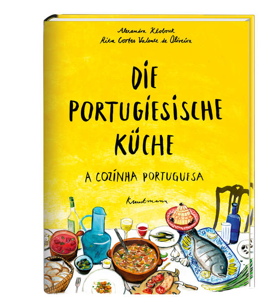 Die Feier der portugiesischen Küche und Kultur - und ein wahrer Augenschmaus! Als die junge Illustratorin Alexandra Klobouk vor zwei Jahren nach Lissabon zog, wurde sie überrascht. Junge Menschen zelebrierten die Kultur ihres Landes - und ganz besonders dessen Küche. Gemeinsam mit ihren neuen Freunden probierte sie die köstlichen portugiesischen Rezepte aus und begann zu zeichnen: ausgebackene Bohnen, Grüne Eier und andere leckere kleine Vorspeisen, die Petiscos. Den berühmten Bohneneintopf Feijoada. Frische Tinten- und andere Fische. Den allgegenwärtigen Bacalhau in allen Varianten. Besoffene Hasen. Die Vielfalt der Süßigkeiten und Backwaren. Die Küche Portugals bietet einen bislang unentdeckten Schatz an bodenständigen Rezepten, die oft mit wenigen Zutaten auskommen und nach Sonne und Meer, nach frischen Kräutern und Olivenöl, Zitrone und Zimt schmecken. Dass Kochen eine der genussvollsten Formen des Kulturaustausches ist, das wird in »Die portugiesischeKüche - A Cozinha Portuguesa« auf jeder Seite deutlich: Die stimmungsvollen Fotografien und hinreißenden Illustrationen zeigen nicht nur, wie etwas gemacht wird, dieses besondere Kochbuch erzählt auch von den Geschichten hinter den Gerichten, von kulinarischer Raffinesse und vor allem davon, wie gemeinsames Kochen und Essen einfach glücklich machen.