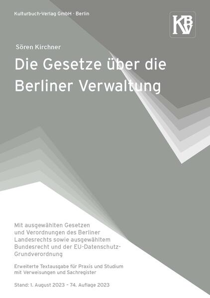 Die Gesetze über die Berliner Verwaltung | Sören Kirchner