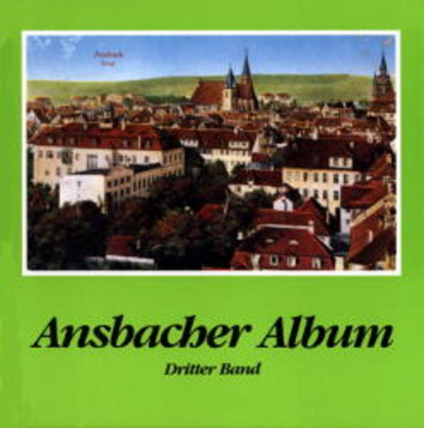 Die heimatgeschichtliche Buchreihe 'Ansbacher Album' erschließt die Geschichte der Stadt Ansbach und der Orte der näheren Umgebung anhand informativen Kommentaren zu den alten Stadtansichten auf historischen Ansichtskarten sowie privaten Personen- und Gebäudefotos. Themen des 3. Bandes sind u.a. Sport in Ansbach, die Bahn und die Post in Ansbach, Ansbacher Feste, Ansbacher Schulen, die St. Ludwigskirche, der Ortsteil Hennenbach.