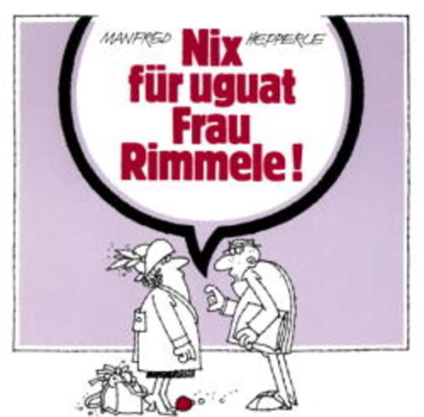 Das Buch enthält eine Menge Gedichte, Limericks und Sketche des bekannten Ravensburger Mundartdichters und Kabarettisten Manfred Hepperle - in hochdeutscher Sprache und in oberschwäbischer Mundart. Illustriert werden die Texte durch humorvolle Karikaturen und Cartoons des Autors.