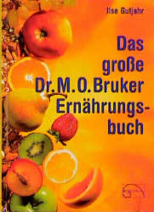 Was ist eine vitalstoffreiche Vollwertkost? Wieviel Eiweiß braucht der Mensch? Trinken - wieviel und was? Wie gesund sind Sojaprodukte? Mit welchem Fett braten, backen, kochen? Ist Quark gesund? Welche Getreidemühle ist die richtige? Was heißt Mehltype? Womit darf man denn überhaupt noch süßen? Ihre Familie macht nicht mit? Die wichtigsten Fragen und Antworten rund um die Vollwertkost bietet dieses Buch. Dr. Bruker begleitet den Leser mit ärztlichem Rat aus ganzheitlicher Sicht. Gesundheitstipps und über 100 Rezepte, von A wie Apfelmus bis Z wie Zwiebelkuchen, mit bestechend schönen Farbfotos runden das Standardwerk ab.