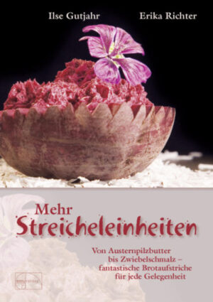 Das erste Buch "Streicheleinheiten" erschien bereits 1995 und hat mittlerweile die 15. Auflage erreicht - ein kleiner Klassiker unter den besonderen Kochbüchern. Nun haben die beiden erfahrenen Gesundheitsberaterinnen der GGB nachgelegt: Neue Aufstriche, phantasievoll, pikant oder süß, ergänzt durch vielfältige Küchen- und Gesundheitstipps - dieses Buch hat das Zeug, ebenfalls ein echter Bestseller zu werden. Lassen Sie sich verführen, von der Kunst, leckere Brotaufstriche zu zaubern!