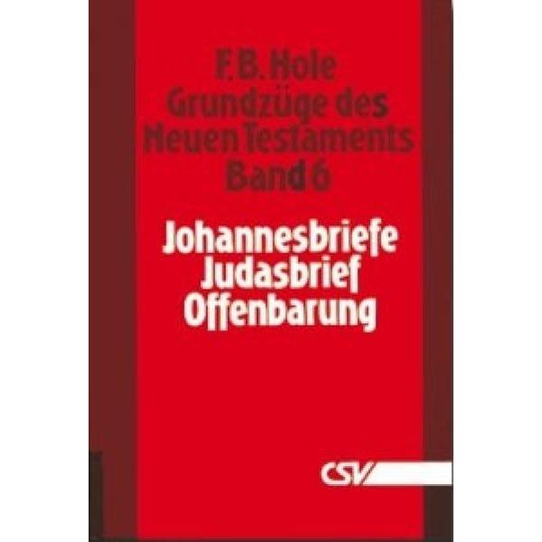 Gut verständliche und doch tiefgehende Bibelauslegungen sind sehr gesucht. Daher möchten wir dieses Buch aus der sechsbändigen Reihe "Grundzüge des Neuen Testaments" besonders empfehlen. F.B. Hole war ein besonders befähigter Bibelausleger. Er verstand es, die wesentlichen Linien eines Kapitels präzise und anschaulich aufzuzeigen. Für das in unserer Zeit oft vernachlässigte, aber so dringend notwendige fortlaufende Lesen und Überdenken des Wortes Gottes bietet diese Auslegungsreihe zum NT wertvolle Verständnishilfen.