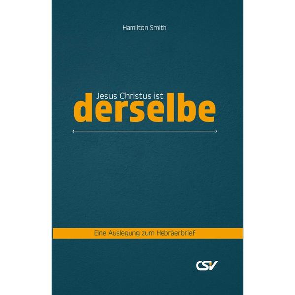 Kaum ein Buch der Bibel beschreibt die Herrlichkeiten des Herrn Jesus in seiner Gottheit und in seiner Menschheit so ausführlich wie gerade der Hebräerbrief. Das macht das Studium dieses Briefes so besonders wertvoll. Und doch ist dieser Brief zugleich auch ein schwieriges Bibelbuch, das manche oft falsch verstandene Stellen enthält. Die Schwierigkeiten lösen sich jedoch auf, wenn man die betreffenden Bibelstellen in ihrem genauen Wortlaut und im Zusammenhang betrachtet. Dazu gibt die vorliegende Auslegung wertvolle Hilfen. Diese Auslegung von Hamilton Smith schürft tief und ist im Wort Gottes gegründet. Zugleich zeichnet sie sich durch Einfachheit und Klarheit aus, sodass jüngere und ältere Leser gleichermaßen Nutzen daraus ziehen können