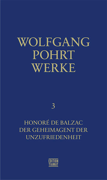 Sechs Essays u?ber den Unterhaltungsku?nstler Balzac, u?ber Geld und Geist, u?ber Journalismus und Halbwelt, u?ber Moral und Erfolg, u?ber Bildung und Zeitung und u?ber Liebe und Geld.