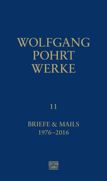 Werke Band 11 | Wolfgang Pohrt