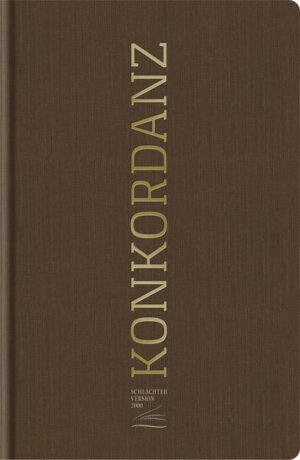 Die Konkordanz zur Schlachter-Bibel 2000 ist eine ausführliche Wortkonkordanz. Basis ist der Text der Schlachter 2000 in der aktuellen Fassung. Die Konkordanz soll es dem Bibel-Leser ermöglichen, alle relevanten Worte aufzufinden, wie sie im Schlachter-Text vorkommen. Geordnet nach den Bibelstellen, in aufsteigender Reihenfolge, kann damit das Vorkommen eines Wortes von 1. Mose bis zur Offenbarung nachverfolgt werden.