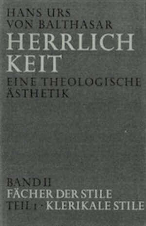 Balthasar bietet im II. Band eine Bestandesaufnahme aus der theologischen Tradition. Welche Stellung hat im Denken der großen christlichen Theologen die «Herrlichkeit» oder «theologische Schönheit»? Allgemein wird sichtbar, dass nur Theologien, die selbst etwas von der Herrlichkeit christlicher Offenbarung widerspiegeln, echte Geschichtsmächtigkeit gewonnen haben. Bis zur Hochscholastik sind die Kleriker-Theologen führend (Irenäus, Augustinus, Dionysius, Anselm, Bonaventura), dann übernehmen Laien (Dante, Johannes vom Kreuz, Pascal, Hamann, Solowjew, Hopkins, Péguy) die Initiative in dem Anliegen, die ursprüngliche Herrlichkeit der christlichen Offenbarung zum Aufstrahlen zu bringen. Dabei wird klar, dass das ästhetische Moment der großen Theologien nicht aus gelegentlichen Äußerungen über das Schöne erkundet werden kann, sondern nur im Nachvollzug der zentralen Vision. So entsteht ein europäisches Symposion, das in der Qualität der Partner wie in der Intensität der Begegnungen einzigartig ist und damit berufen, neue anregende Gesichtspunkte in die christliche Theologie einzuführen.