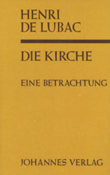 Eine kurze, brillante Einleitung führt in dieses Buch ein. Es ist eine «Betrachtung», also kein systematisch-theologisches Lehrwerk, sondern ein Bekenntnisbuch. Man staunt über die Fülle der Zitate, von den Vätern angefangen, denen Lubacs besondere Liebe gilt, bis zu den Werken der Gegenwart. Mit den Augen aller Denker der Jahrhunderte betrachtet er die Kirche. In neun großen Kapiteln sammelt er die Ernte. Sie ist mit Liebe eingebracht und wird jeden, der liebend mit betrachtet, erheben. Dennoch ist Lubac kein blinder Liebender. Seine Betrachtung ist umfassend und läßt nichts aus. Alle Seiten der Kirche kommen in den Blick. Die Dimensionen des Geheimnisses ebenso wie die Aspekte der Sichtbarkeit, der Heiligkeit und des Wandelbaren an ihr. Die tiefen Bezüge zwischen Kirche und Eucharistie, zwischen Kirche und Maria werden erhellend herausgestellt. Ein Kapitel handelt auch von unseren Versuchungen hinsichtlich der Kirche: vom Konservatismus, von der Kritik, von Anpassung und Treue, von der Versuchung des Erfolgshaschens und von der Versuchung der Weisen. Mit besonderer Bewegung liest man die Kapitel über die Kirche als das Sakrament Christi und Ekklesia Mater: die innige Beziehung der Kirche zu Christus und Kirche als Mutter der Lebendigen und Gläubigen. … Dieses Buch wird bleiben, denn es hat Liebe und Zeugnis von Jahrhunderten gesammelt und gibt mit bekennender Liebe Zeugnis von Liebe und immenser Weisheit seines Verfassers.