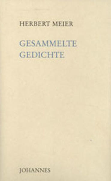 Gedichte sind zarte, daher heikle sprachliche Gebilde, die der sorglichen Interpretation bedürfen, wenn sie ‹verstanden› werden sollen. Wer sich daher mit ihnen befasst, läuft immer Gefahr, sich an ihnen zu vergreifen, indem er sie über oder unter ihrem Niveau deutet. Dem Dichter Herbert Meier eignet die Wünschelrute einer zauberhaften Umsetzung der Dinge ins Licht magischer Worte. Zu erinnern ist dabei an den deutenden Beistand uralter symbolischer Festlegungen, wonach ‹keines der sichtbaren und körperlich-materiellen Dinge nicht etwas Unkörperliches und Intelligibles bezeichnet›, wie schon Johannes Scotus (Eriugena) im 9. Jahrhundert behauptet. Den Lesern Herbert Meiers wird eine kontemplative Haltung abgefordert, die nicht vom Willen nach plattem Verstehen, sondern nach Einschwingung in die musikalische Tiefenstruktur und in die Eigenbewegung der ‹Gesänge eines ost-westlichen Lichts› getragen sein will. Und die Gesänge ihrerseits sind einbezogen in eine Lichtbahn, die sich von Osten nach Westen bewegt