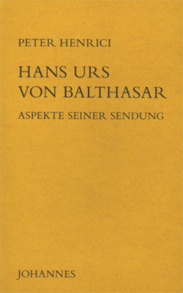 Zum 20. Todestag H.U. von Balthasars legt Peter Henrici einen Sammelband seiner wichtigsten Aufsätze und Vorträge über ihn vor. Durch seine Verwandtschaft und lebenslange persönliche Freundschaft mit ihm nimmt er unter allen Kennern Balthasars einen besonderen Platz ein. Das Buch enthält sechs im Laufe der vergangenen zwanzig Jahre zu verschiedenen Anlässen verfasste Beiträge. Die Auswahl der Themen-ein umfassender Blick auf Person und Werk Balthasars, auf seine von Ignatius von Loyola geprägte Theologie, die besondere Gestalt seiner Philosophie, und konkreter noch die Struktur seines Hauptwerks, der Trilogie, sein Verhältnis zum II. Vatikanischen Konzil, seine Seelenverwandtschaft mit Kierkegaard und Nietzsche-mag zunächst willkürlich erscheinen. Doch man sieht schnell, dass die einzelnen Themen weder eine Verengung noch eine Beschränkung bedeuten. Sie bilden je einen neuen Ansatz, in Balthasars Denken einzutreten, ja, fast spielerisch, ein lebendiges Bild von ihm entstehen zu lassen, ohne je das Ganze aus dem Blick zu verlieren. Jeder Text besticht trotz der behandelten komplexen Sachverhalte durch seine Verständlichkeit und verrät eine tiefe Vertrautheit mit Balthasars Sendung.