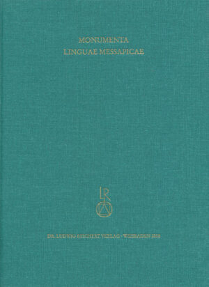 Monumenta Linguae Messapicae | Carlo de Simone, Simona Marchesini