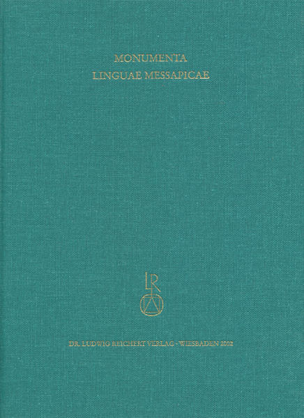 Monumenta Linguae Messapicae | Carlo de Simone, Simona Marchesini