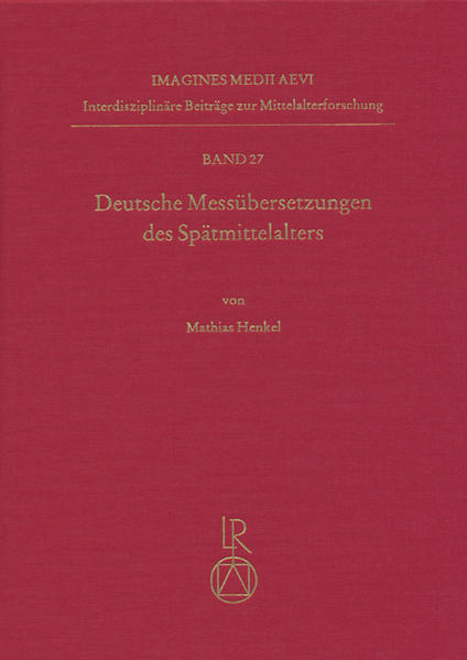 Deutsche Messübersetzungen des Spätmittelalters | Bundesamt für magische Wesen
