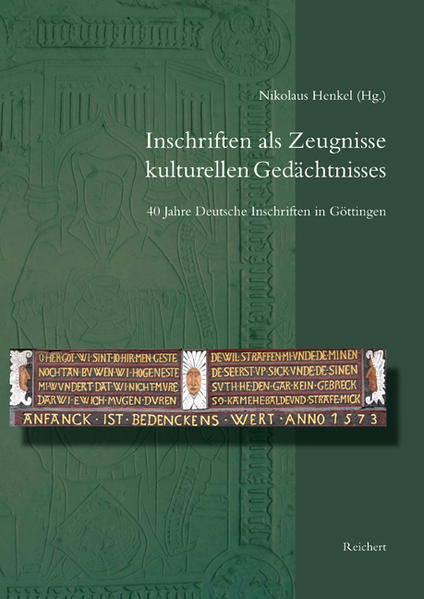 Inschriften als Zeugnisse kulturellen Gedächtnisses | Bundesamt für magische Wesen