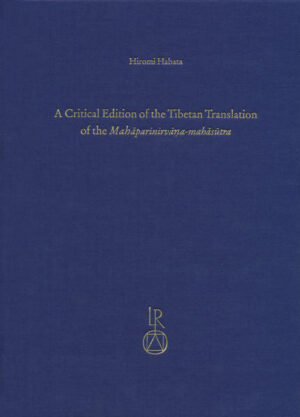 Das Mahāparinirvāṇa-mahāsūtra, das große Sūtra über das Parinirvāṇa des Buddha, erzählt die Legende vom Lebensende des Buddha in einer besonderen Art und Weise, die von anderen Versionen aus der Mahāparinirvāṇa-Literatur, z. B. die Version der Theravādins oder der Sarvāstivādins, abweicht. In der dogmatischen Geschichte des Buddhismus gilt das Sūtra als eine der früheren Quellen für die Tathāgatagarbha-Theorie. In der buddhistischen Praxis spielt das Sūtra eine große Rolle für die Entwicklung des Vegetarismus. Die chinesische Übersetzung des Textes hat einen großen Einfluss im ostasiatischen Buddhismus ausgeübt. Es gibt auch zwei tibetische Übersetzungen, eine aus dem Chinesichen und eine aus dem Sanskrit. Da aber kein vollständiges Sanskrit-Original erhalten ist, sondern nur Fragmente aus Zentralasien und Japan, kommt der original getreuen tibetischen Übersetzung aus dem Übersetzt von eine besondere Bedeutung zu. Diese stammt aus dem Beginn des 9. Jahrhundert. Die vorliegende kritische Edition basiert auf neun Textzeugen wie sie in den verschiedenen Ausgaben des tibetischen Kanjur zu finden sind und präsentiert den Text auf der Grundlage der Kanjur-Forschung, wie sie seit den 1980er Jahren entwickelt wurde. Die Einleitung bietet einen Überblick zu den vorliegenden tibetischen Editionen, enthält eine textkritische Analyse und diskutiert die Bedeutung orthographischer Varianten. Das Buch wendet sich an Tibetologen, Indologen, Buddhologen und vergleichende Religionswissenschaftler.