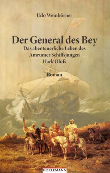 Anno 1724 vor der englischen Küste: Algerische Piraten kapern die Dreimastbark „Hoffnung“. Unter den Gefangenen ist der 15-jährige Schiffsjunge Hark Olufs aus Amrum. Auf dem Sklavenmarkt von Algier wird er mehrfach verkauft, bis er als Kaffeeschenker am Hof des Bey von Constantine auf sich aufmerksam machen kann. Doch Intrigen und Gewalt setzen dem Jungen zu. Trotz aller Widrigkeiten ergreift er die Chance zu einer rasanten Karriere, die ihn binnen weniger Jahre zum Schatzmeister des Bey und zum General und Oberbefehlshaber der Kavallerie aufsteigen lässt. Gerade 20 Jahre alt führt er Kriege, pilgert von Glaubenskonflikten gequält mit dem Bey in einer riesigen Karawane nach Mekka und gewinnt schließlich in einer aussichtslosen Situation eine Schlacht gegen den Dey von Tunis und damit seine Freiheit. Nach zwölf Jahren kehrt Hark Olufs als reicher Mann nach Amrum zurück, aber er lässt auch Frau und Kinder und ein ungewöhnliches, reiches Leben in Constantine hinter sich.Nach seinem Erfolg mit „Schiller. Der Roman“ gelingt es Udo Weinbörner erneut meisterhaft, eine wahre Lebensgeschichte packend zu erzählen und damit zugleich die Konflikte der Gegenwart zu beschreiben. Sein Roman ist hautnah am harten Leben der Seeleute an Bord, taucht ein in die Schrecken eines Sklavenlebens und in die Faszination einer fremden Kultur. Piraten, Kriegsgräuel, brutale Herrscher, die dennoch zur Vaterfigur werden, der gelebte Konflikt zwischen Islam und Christentum… Ein Abenteuerroman, der sich aber auch nicht scheut, zarte Liebesgeschichten zu erzählen. Ein zutiefst menschlicher Roman über einen Amrumer Schiffsjungen, der sich die Hoffnung nicht nehmen ließ.