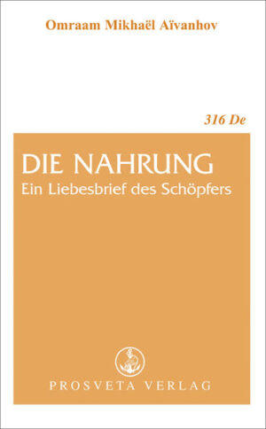 Ihr habt vielleicht keine Zeit zu beten oder zu meditieren. Aber ihr seid jeden Tag gezwungen, mindestens eine Stunde oder mehr dem Essen zu widmen. Warum solltet ihr dann nicht diese Gelegenheit nützen, um euch von euren Sorgen und der allgemeinen Unruhe loszureißen, um euch zu erinnern, dass ihr auch eine Seele und einen Geist zu ernähren habt. Was ist die Nahrung? Ein Liebesbrief. Ja, ein Liebesbrief, der vom Herrn geschrieben wurde, und es hängen so viele Dinge davon ab, wie wir diesen Brief lesen! Es ist der mächtigste und vielsagendste Liebesbrief, denn dort steht geschrieben: 'Ich bringe euch das Leben!' An dem Tag, an dem ihr lernen werdet, bewusst zu essen, werdet ihr alles entziffern können, was der Herr euch durch die Nahrung sagt.