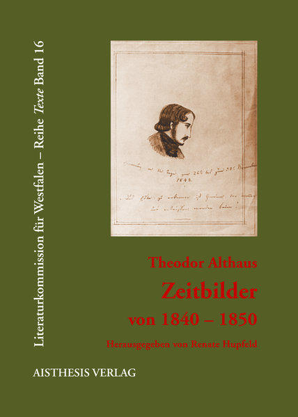 Theodor Althaus, geboren am 26. Oktober 1822, ist der älteste Sohn des Pfarrers und späteren Generalsuperintendenten Georg Friedrich Althaus und seiner Frau Julie Auguste Christine. Nach dem Besuch des Detmolder Gymnasiums verläßt er 1840 seine Heimatstadt, um in Bonn Theologie zu studieren. Die demokratischen Gedanken seiner Universitätslehrer Ernst Moritz Arndt, Gottfried Kinkel und Christoph Dahlmann fallen bei dem jungen Intellektuellen auf fruchtbaren Boden, und schon als Student wird ihm klar, daß er sich um einer beruflichen Karriere willen keinesfalls den undemokratischen Verhältnissen seiner Zeit anpassen will. 1841 setzt Althaus sein Studium in Jena fort und schließt sich der Burschenschaftsbewegung an. Nach dem theologischen Examen in Bonn setzt er seine Studien in Berlin fort, u.a. bei Ranke und Schelling. Immer wieder kehrt er ins Detmolder Elternhaus zurück und beginnt seine Laufbahn als Schriftsteller und Journalist, der mit kritischen Artikeln in der Bremer „Weser-Zeitung“ und streitbaren Abhandlungen auf sich aufmerksam macht. Konsequent kämpft er für ein Leben nach dem Vorbild des Urchristentums und für einen demokratischen Staat, in dem Freiheit und Gerechtigkeit garantiert sind. Im Juli 1848 wird er leitender Redakteur der „Bremer Zeitung“, die im selben Jahr verkauft und in Hannover als „Zeitung für Norddeutschland“ weitergeführt wird. Ein Leitartikel von Althaus mit einem Aufruf zum bewaffneten Kampf für die Durchsetzung der deutschen Reichsverfassung führt zu seiner Verhaftung und Verurteilung wegen Hochverrats. Im Mai 1850 wird er vorzeitig aus der Haft entlassen. Der Versuch, an der ‚Hamburger Hochschule für das weibliche Geschlecht“ eine Anstellung zu erlangen, scheitert an den Hamburger Behörden. Am 2. April 1852, stirbt Althaus, noch nicht dreißigjährig, in Gotha an Leukämie. Seine nachgelassenen Schriften - Briefe, Erzählungen, Gedichte - haben bis heute nichts an Aktualität eingebüßt.