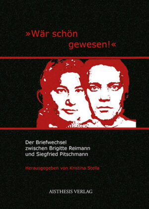 Die in diesem Band erstmals veröffentlichte Korrespondenz zwischen Brigitte Reimann und Siegfried Pitschmann schließt eine Lücke in den bereits erschienenen Briefwechseln der DDR-Schriftstellerin und ermöglicht Einblicke in das private und berufliche Zusammenleben Brigitte Reimanns mit ihrem Ehemann und Schriftstellerkollegen Siegfried Pitschmann. Der Band gibt Auskunft auch über Ereignisse, die Brigitte Reimann in ihren Tagebüchern nicht thematisiert, und lässt bislang unbekannte Facetten der Autorin entdecken. Die zwischen 1958 und 1971 entstandenen Briefe zeugen darüber hinaus von der Euphorie der Künstler in der Frühzeit der DDR