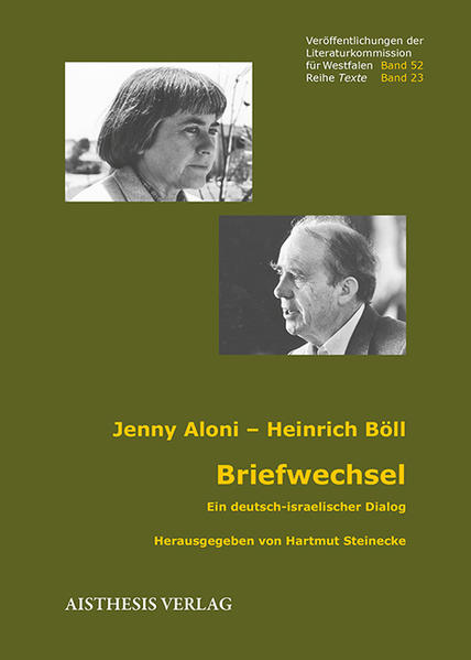 Jenny Aloni (geb. Rosenbaum) aus Paderborn wanderte 1939 nach Palästina aus. Heinrich Böll aus Köln, gleichaltrig, trat 1939 in die deutsche Wehrmacht ein. Zwanzig Jahre später, 1959, trafen sie sich zum ersten Mal. Es war der Beginn einer lebenslangen Freundschaft, die sich in einer Reihe von Begegnungen in Deutschland und in Israel sowie, und vor allem, in einem intensiven Briefwechsel entwickelte und vertiefte. Erhalten sind 109 Schreiben 1960-1985, von denen über 100 hier erstmals veröffentlicht werden. Diese Korrespondenz einer jüdischen Israeli und eines Deutschen ist auch ein Gedankenaustausch zwischen zwei Schriftstellern über ihre Arbeit und über politische und gesellschaftliche Entwicklungen in beiden Ländern, die sie kritisch und skeptisch beobachteten. Der Briefwechsel, der durch einen Kommentar und ein Nachwort erschlossen wird, entfaltet einen lebendigen und perspektivenreichen deutsch-israelischen Dialog, der immer auch den deutsch-jüdischen Dialog einschließt.