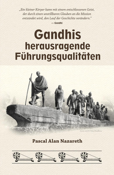 Dieses Buch ist ein großartiger und aufschlussreicher Beitrag zum Verständnis der Prinzipien, der Praktiken und der Wichtigkeit von Gandhis Führungsqualitäten für Indien und die Welt-in der Vergangenheit, in der Gegenwart und in der Zukunft. Kunstwerke, Fotografien und treffende Zitate von Gandhi und anderen Persönlichkeiten bereichern das Buch und verstärken die Kraft der Interpretation.-Glenn Paige, Direktor des Zentrums für Globale Gewaltfreiheit, Honolulu