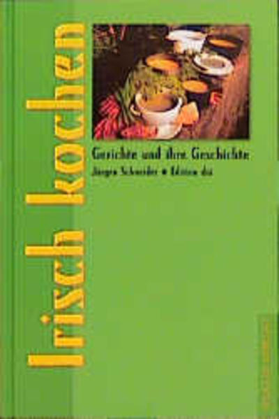 Ein ausführlicher Streifzug durch die Geschichte und Kultur der irischen Küche. Jürgen Schneider berichtet von kulinarischen Traditionen, die in Rezeptsammlungen, Mythen, Gedichten und Reiseberichten ihren Niederschlag fanden. Zugleich gibt sein Buch einen lebendigen Eindruck von der Alltagsgeschichte der "grünen Insel", von natürlichem Reichtum, sozialen Spannungen und der gegenwärtigen Renaissance irischer Kochkunst.