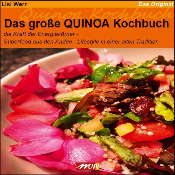 Das große QUINOA Kochbuch die Kraft der Energiekörner - Superfood aus den Anden - Lifestyle in einer alten Tradition Quinoa ist die uralte Kraftnahrung aus den Anden. So kraftvoll das die spanischen Eroberer die Energiekörner verbieten ließen - das Eiweißwunder aus der P anzenwelt. Das Eiweiß von Quinoa ist hochwertiger und für den menschl. Körper besser und leichter aufschlüsselbar als der von Soja. Für die vegane Ernährung ist Quinoa ein unverzichtbarer Lebensbaustein. Wahrlich Lifestyle in alter Tradition. Wie bei der Erfolgserie von Emma Graf sind auch diese Rezepte selber gekocht und selber fotogra- ert - keine Kunstfotogra en mit verfälschenden Lebensmittelfarbe sondern - lecker gekochte Gerichte und dann von der Autorin selber fotogra- ert. Ein Buch nicht aus einem Kochlabor sondern aus der Praxis.