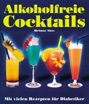 Cocktails und Bowlen - wer sagt, dass sie immer Alkohol enthalten müssen! In diesem herrlichen farbigen Cocktailbuch finden sie fruchtige, spritzige und anregende Longdrinks, erfrischende Bowlen, Sektcocktails und Drinks mit Milch, Joghurt und Gemüsesäften - und alle ganz ohne Alkohol! Immer mehr Menschen verzichten aus gesundheitlichen oder auch Gründen der Verkehrssicherheit auf den Genuss von Alkohol. Hinzu kommt ein ganz besonderer Personenkreis, die Diabetiker, die bisher auf eine Reihe von nicht-alkoholischen Getränken angewiesen waren. Der Autor, Barmeister Helmut Süss, beweist hier, dass auch Diabetiker nicht auf Cocktails und Mixgetränke verzichten müssen. Aus einer Vielzahl verschiedenster Sirups, Limonaden, Säften und Früchten zaubert er Drinks in unterschiedlichsten und erstaunlichsten Geschmacksrichtungen! Die Angabe von Kalorienzahl, Kohlenhydraten und Broteinheiten erleichtert allen Betroffenen die Auswahl der Mixdrinks. Lassen Sie sich von Helmut Süss in die Geheimnisse des Mixens einführen. Neben zusätzlichen Tipps finden Sie auch eine ausführliche Warenkunde über die gebräuchlichsten Ingredienzien, die für die diabetesgerechten Cocktails wichtig sind. Verwöhnen Sie sich und Ihre Gäste und genießen Sie mit diesen leicht nachvollziehbaren Rezepten die farbige Welt der Mixgetränke!