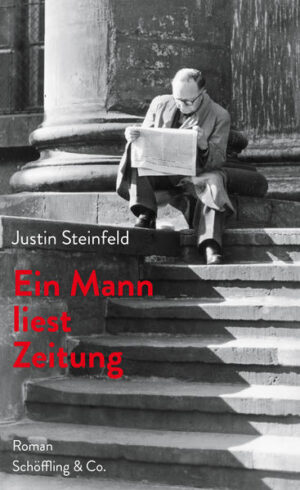 Der autobiografisch geprägte Roman »Ein Mann liest Zeitung« erzählt die Geschichte des jüdischen Kaufmanns Leonhard Glanz aus Hamburg. Im Exil in der Tschechoslowakei zur Untätigkeit verdammt, verbringt er seine Zeit in Prager Kaffeehäusern mit dem Lesen von Zeitungen. Akribisch verfolgt er das politische Geschehen in der Tagespresse, und doch kann er sein eigenes Schicksal, das ihn in die Emigration trieb, nicht begreifen. Erinnerungen an ein verlorenes Leben, Beobachtungen auf der Straße und Gedanken über das in der Zeitung Gelesene, die oft weit in die Vergangenheit weisen, verbinden sich zu einem dichten Panorama der dreißiger Jahre. Atmosphärisch und präzise, klug und poetisch fängt Justin Steinfelds einziger Roman den Hexenkessel Europa am Vorabend des Zweiten Weltkrieges ein. Ein großer, erst posthum erschienener Exilroman, der eine unerhörte Erfahrung zur Sprache bringt, die doch so viele traf und trifft: Die Erfahrung, nirgendwo mehr dazuzugehören.