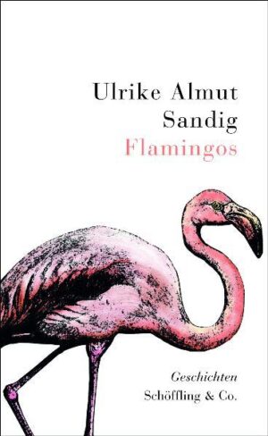 "Begeisterte Reaktionen bei Lesern und Kritikern lösten die Gedichtbücher von Ulrike Almut Sandig aus, und so wird es auch mit ihren Geschichten sein, die nunmehr im Buch Flamingos erscheinen.Es ist nichts weniger als die Stimme einer neuen, ganz außergewöhnlichen Prosaautorin, die in der Welt der Lyrik bereits einen großen Namen besitzt und mit zahlreichen Preisen geehrt wurde, zuletzt 2009 mit dem Leonce-und-Lena-Preis. Ulrike Almut Sandigs Prosa ist so neu, so frisch, so außergewöhnlich und so außergewöhnlich gut. Mit bewundernswerter Sicherheit und Präzision setzt sie auf zweierlei: das Spiel mit der Erinnerung und die Gestaltungskraft der Phantasie, durchaus mit märchenhaften Zügen. Eine großartige neue Stimme, von der wir gewiss in den kommenden Jahren noch sehr viel zu erwarten haben: die Geburt einer Erzählerin."Flamingos stehen in Gruppen, aber jeder Einzelne ist allein. Sie halten Abstand. Sie sind wachsam. Wir finden sie hässlich. Wir finden sie schön. Sie sehen aus, als würden sie brennen, aber das ist nicht wahr. Sie sehen aus, als wären sie nicht kaputt zu machen, aber auch das ist nicht wahr. Sie erwecken den Anschein, als wären sie gar nicht da. Sie sind aber da. Sie stehen mitten unter uns, und sie sind schwer. Doch auf der Oberfläche der seichten Gewässer laufen sie uns davon. Und dann fliegen sie auf."