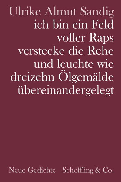 "wir befinden uns tief in der Zukunft der Märchen / wir sind die Enkel unserer eigenen Vorstellungskraft." Ulrike Almut Sandigs Gedichte sind kunstvolle Ohrwürmer: Angelehnt an die Grimm'schen Märchen, wurzeln sie fest in einer Gegenwart, die sie mit dem Echolot ihrer Verse erfasst. Wie die Fledermaus in einem ihrer Gedichte, die aus dem Laborfenster flog, nachdem man ihr beide Augen ausstach. Mit dem Klangorgan ihrer ganz eigenen Sprache erfasst Ulrike Almut Sandig präzise die Untiefen zeitgeschichtlicher Unheimlichkeit und zeichnet den utopischen Gegenentwurf eines Heimatlandes, in dem der Mensch kein "Vieh ohn' Seele und Fell" ist, sondern aufrecht sagen kann: "ich bin".Auch für Ulrike Almut Sandigs neuen Gedichtband gilt: "Diese Gedichte überzeugen durch Sprachwitz, Selbstironie und Humor, philosophische Phantasie und ein emphatisches dichterisches Selbstverständnis." (Wulf Segebrecht, Frankfurter Allgemeine Zeitung)"