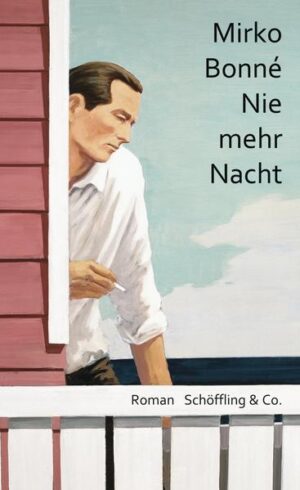 Markus Lee reist in den Herbstferien in die Normandie, um für ein Hamburger Kunstmagazin Brücken zu zeichnen, die bei der Landung der Alliierten im Sommer 1944 eine entscheidende Rolle spielten. Lee nimmt seinen fünfzehnjährigen Neffen Jesse mit, dessen bester Freund mit seiner Familie in Nordfrankreich ein verlassenes Strandhotel hütet. Überschattet wird die Reise von der Trauer um Jesses Mutter Ira, deren Suizid der Bruder und der Sohn jeder für sich verwinden müssen. In der verwunschenen Atmosphäre des Hotels L’Angleterre entwickelt sich der geplante einwöchige Aufenthalt zu einer monatelangen Auszeit, die nicht nur für Markus Lee einen Wendepunkt im Leben markiert. Nie mehr Nacht erzählt schonungslos und ergreifend von der Befreiung Frankreichs, bei der zahllose junge Männer umkamen, die kaum älter als Jesse waren. Dem Zeichner aber ist es zunehmend unmöglich, die Verheerungen des Krieges künstlerisch darzustellen. Doch beinahe noch schwerer fällt es ihm, den Tod der geliebten Schwester zu vergessen. Denn während ein dramatisches Kapitel europäischer Geschichte auf unheimliche Weise in ihm auflebt, stellt sich Markus Lee einem Trauma der eigenen Jugend und Abgründen seiner Familie.