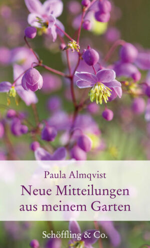 Unterhaltsam, fröhlich und (selbst-)ironisch plaudert sich Paula Almqvist auch im vierten Band ihrer Kolumnen quer durch die Beete. Sie berichtet über neueste Trends, erzählt von der Lieblings-Blumenfarbe, von Garten-Flohmärkten, von Mitbringseln floraler Art aus dem Urlaub, von schwarzen Löchern im Garten, wo vom Handschuh bis zur Säge alles verschwindet und ... und ... und.