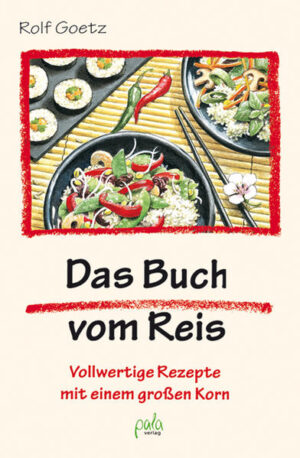 In asiatischen Ländern ist Reis das Hauptnahrungsmittel und ein Objekt kultischer Verehrung, um das sich viele Mythen ranken. Auch wenn wir in Europa einen sehr viel nüchterneren Umgang mit den nahrhaften Körnchen pflegen, so ist auch bei uns der Reis mit Sicherheit die beliebteste Getreidesorte. Weltweit sind über eintausend verschiedene Reissorten im Handel - ein Zeichen für die Vielseitigkeit dieses Getreides. Reis lässt sich pikant oder süß zubereiten und ist in unpolierter Form ein vitamin- und mineralstoffreiches Lebensmittel, das jeden Speiseplan immer wieder neu bereichern kann. Dieses Buch bietet neben mehr als einhundert Rezepten allerhand Wissenswertes und Unterhaltendes zum Reis: Herkunft und Geschichte, Anbau und Verarbeitung, Sortenvielfalt und Verwendung. Die Rezepte sind vollwertig, vegetarisch und stammen zum Teil aus den klassischen Reis-Anbauländern in Asien und Südeuropa. Auch in den Rezepten spiegelt sich so die traditionelle Verwendung von Reis in den verschiedenen Kulturkreisen wider.