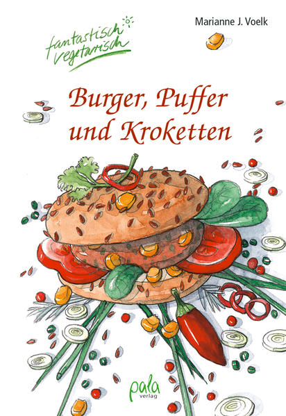 Fastfood kann so köstlich und voller guter Zutaten sein! Wer Burger liebt, aber fleischlos essen möchte, kann aus über 80 appetitmachenden Rezepten wählen. Gemüse, Getreide, Hülsenfrüchte, aber auch Pilze und Obst sind die Basis für gebratene Köstlichkeiten, die nicht nur Kinderaugen leuchten lassen. Und mittels ausgefallener Zutaten und ein wenig Fantasie werden Burger, Puffer und Kroketten sogar zu kulinarischen Delikatessen für gehobene Ansprüche. Begeisterte Tortilla- oder Falafel-Esser kommen ebenfalls voll auf ihre Kosten. Außerdem gibt es 25 verschiedene Saucenrezepte und eine vollwertige Version der amerikanischen Burgerbrötchen - zum Reinbeißen gut! Die kleinen Leckerbissen lassen sich gut vorbereiten und ohne großen Aufwand braten. Und wenn es dann schnell gehen muss, ist im Handumdrehen alles fertig. Für sicheres Gelingen sorgen praktische Einkaufs- und Küchentipps. Alle Rezepte lassen sich auch ohne Eier und Milchprodukte zubereiten, Austauschmöglichkeiten werden jeweils vorgeschlagen.