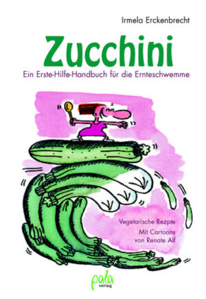 Zucchini schmecken köstlich, sind aber zum Leidwesen mancher Gärtner auch von enormer Wuchsfreude. Das Büchlein bietet zahlreiche vegetarische Rezepte, mit denen man gut 50 kg dieser Früchte verwerten könnte. Der Vielfalt sind dabei keine Grenzen gesetzt. So lassen sich Zucchini nicht nur zu wohlschmeckenden Drinks, Suppen und Salaten, sondern auch zu leckeren Desserts und Marmeladen verarbeiten.