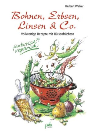 Hülsenfrüchte sind unter Genießern längst kein Geheimtipp mehr. Auch wer beim Essen auf Fleisch und Fisch verzichtet, mag die kleinen Samen nicht mehr missen. Ob leuchtend orange, gesprenkelt, milchig weiß oder braun: Bohnen, Erbsen, Linsen und Co. sind überraschend attraktiv und haben auch innerlich viel zu bieten. Eiweiß, gesunde Ballaststoffe und gleichzeitig wenig Fett machen Hülsenfrüchte zur idealen Fitnesskost - ihr niedriger glykämischer Index ist da nur das Tüpfelchen auf dem »i«. Herbert Walker zeigt den Wert der Hülsenfrüchte in 90 vielfältigen vegetarischen Rezepten für Salate, Suppen und Eintöpfe, Aufstriche und Beilagen, Hauptspeisen und Süßes - darunter viele ganz ohne tierisches Eiweiß. Vom »Süßkartoffelauflauf mit Kichererbsen« über »Linsen-Bärlauch-Torte« bis zu vielfältigen Tofugerichten - für jeden Geschmack ist etwas dabei. Eine Warenkunde zu den verschiedenen Hülsenfrüchten verschafft den nötigen Überblick für Einkauf und Küche.