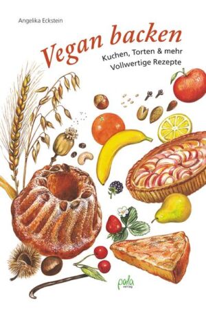 Traumhafte Kuchen und Torten ohne Eier, Butter und Sahne - geht das überhaupt? Für Veganer, aber auch für Allergiker und Personen mit Laktose-Intoleranz sind herkömmliche Backrezepte mit diesen Zutaten ein echtes Problem. Dieses Buch bietet Veganern mehr als 90 Rezepte für vollwertige süße Kuchen und Torten. Beliebte Klassiker wie Marmorkuchen, Gugelhupf, Streuselkuchen oder Cremetorte sind ebenso zu finden wie knusprige Tartes, lockere Hefegebäcke und Rührkuchen mit fruchtiger und cremiger Füllung. Auch kleine Konditoreikreationen wie Schokotörtchen, Muffins, Zimt- und Rosinenschnecken, Puddingtaschen oder Krapfen werden vorgestellt. Eine Warenkunde widmet sich den verwendeten Backzutaten und erklärt, wie Teige und Füllungen ohne Honig, Eier und Milchprodukte hergestellt werden.