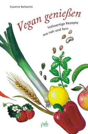 Mit Furcht vor Mangelerscheinungen und dem Vorurteil, diese Ernährung sei karg und freudlos, begegnen viele Menschen der veganen Lebensweise. Dabei ist eine rein pflanzliche Mahlzeit, die mit »Köpfchen« auf Basis der Vollwerternährung zusammengestellt wird, eine ausgewogene und gesunde Alternative, der es an nichts fehlt - auch nicht an Genuss! Suzanne Barkawitz zeigt, wie vielseitig und fantasievoll es sein kann, vegan zu kochen und zu genießen und dass es vor allem auch Spaß machen kann. Die Autorin hat nicht nur bekannte Gerichte ins vollwertige und vegane Gewand gekleidet, sondern ließ sich auch von der nah- und fernöstlichen Küche inspirieren. Herausgekommen sind über 140 vollwertige Rezepte in köstlichster Fülle. Umfangreiche Hintergrundinformationen begegnen häufigen Vorurteilen und Ängsten und erleichtern die Entscheidung für eine vegane Lebensweise. Wer sich vegan ernährt, hat aus unterschiedlichen Gründen alle Lebensmittel tierischer Herkunft vom Speiseplan gestrichen. Das Elend der Massentierhaltung und seine ökologischen Konsequenzen, Hunger und Unterernährung auf der einen und ernährungsbedingte Zivilisationskrankheiten auf der anderen Seite - alles steht in engem Zusammenhang. Der konsequente Verzicht auf tierische Lebensmittel ist ein Schritt zur Lösung dieser Problematik. Wer sich rein pflanzlich ernährt, tut auch seiner Gesundheit einen Gefallen.