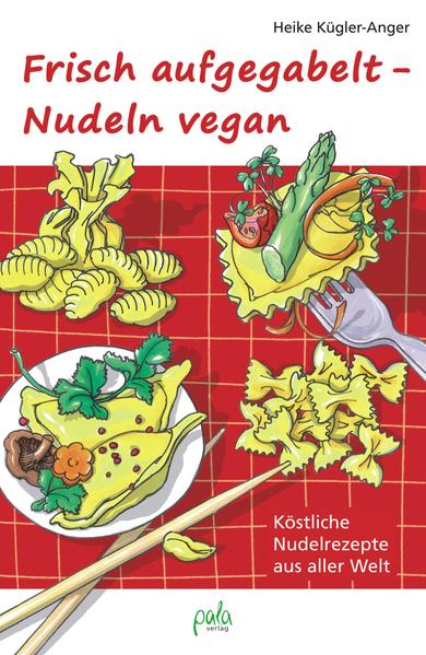 Nudeln ohne Ei? Kein Problem, die Pastaregale sind voll davon. Aber dazu immer nur Tomatensauce essen, bei der Lasagne auf die knusprige Kruste verzichten und Spätzle vom Speiseplan streichen, weil tierische Zutaten nicht verwendet werden? Das muss nicht sein. Heike Kügler-Anger stellt über 100 internationale, vegane Nudelspezialitäten vor. Ob Suppen, Salate, überbackene oder gefüllte Nudeln, alle Gerichte sind mit diesen Rezepten leicht nachzukochen und schmecken köstlich. Wer nicht nur die rund 50 Saucenvarianten ausprobieren, sondern auch die Nudeln selbst machen möchte, findet dazu ebenfalls die passende Anleitungen - nicht nur für klassische Pasta und Spätzle, auch für Asianudeln oder Nudeln aus Buchweizen- oder Kastanienmehl. Als krönender Abschluss sorgen Schokonudeln, Apfellasagne und andere Süßspeisen für besondere Gaumenfreuden. Ein Kochbuch für alle Nudelfans, die keine tierischen Produkte verwenden oder einfach nur Abwechslung in die Nudelküche bringen möchten.