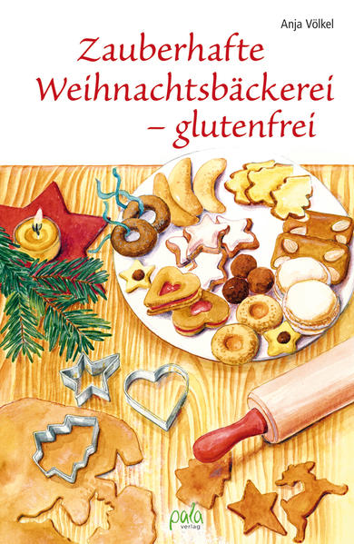 Die Weihnachtszeit beginnt! Begleitet vom köstlichen Duft der Zimtsterne, Kokosmakronen oder Pfeffernüsse frisch aus dem Ofen, ist sie doppelt schön. Damit auch alle, die von Glutenunverträglichkeit und Zöliakie betroffen sind, selbst gebackene Plätzchen genießen können, sind glutenfreie Rezepte gefragt. Möchte man dabei auf fertige Mehlmischungen verzichten, wird es zusätzlich kniffelig. Anja Völkel präsentiert in ihrem Buch rund 100 erprobte Rezepte für die glutenfreie Weihnachtsbäckerei. Besonderen Wert legt die Autorin auf einfache Zubereitung, auf möglichst vollwertige und naturbelassene Zutaten sowie sicheres Gelingen. Sie verwendet keine glutenfreien Mehlmischungen aus dem Handel und entwickelt ihre Rezepturen selbst. Alle Zutaten sind unkompliziert erhältlich. Klassische Kleingebäcke wie Spekulatius, Terrassenplätzchen oder Vanillekipferl sind ebenso dabei wie Baumkuchenspitzen, Elisenlebkuchen, Dominosteine oder Pistaziencookies. Glutenfreie Stollen und Kuchen versüßen die Adventszeit zusätzlich: Wie wär’s mit Rumtopf-Stollen, Bratapfelkuchen oder Preiselbeertarte? Der einladende Duft aus dem Ofen verführt jede Naschkatze zum Backen und Genießen!