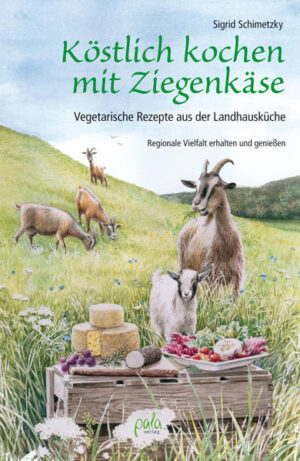 Ziegenkäse aus der Region, mit Hand und Herz hergestellt im kleinen bäuerlichen Betrieb, ist der heimliche Star der Käsetheke. Vielfalt, Fantasie und handwerkliche Qualität werden dabei ebenso geschätzt wie Transparenz bei der Herstellung, artgerechte Weidehaltung und der Einsatz für den Erhalt seltener Nutztierrassen. Das Buch zeigt, wie sich die verschiedenen Ziegenkäsespezialitäten in köstliche Alltags- und Festtagsgerichte verwandeln lassen. Vorgestellt wird eine Vielzahl von vegetarischen Rezepten: Als aromatische Zutat sorgt Ziegenkäse nicht nur als Belag auf knusprigem Landbrot oder Gemüsequiche für eine besondere Note, sondern auch in Salaten, feinen Suppen, deftigen Nudel- und Kartoffelgerichten oder edlen Pasteten. Für den süßen Abschluss gibt es frisch gebackene Törtchen, erfrischende Eiscreme oder raffinierte Süßspeisen mit Früchten der Saison. Die Autorin garniert ihre Rezepte mit Geschichten aus längst vergangenen Tagen und Einblicken in den Alltag der Ziegenbauern. Warenkundliche Informationen helfen beim nächsten Einkauf am Käsestand und im Hof- oder Bioladen. Ein Buch, das die Liebe zum Land und zu den Tieren mit feiner Esskultur und bewusstem Kochen vereint.