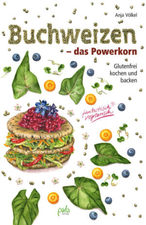 Genuss mit gesundem Plus: Buchweizen ist eine glutenfreie Getreidealternative. Seit Jahrhunderten wird er hierzulande angebaut. Heute ist das feine, nussige Korn zunehmend beliebt bei Menschen, die von Zöliakie oder Glutenunverträglichkeit betroffen sind oder aus anderen Gründen auf glutenhaltige Getreide und speziell Weizen in der Ernährung verzichten. Auch sein hochwertiges Eiweiß, zahlreiche Mineralstoffe und gesunde sekundäre Pflanzenstoffe machen Buchweizen zum echten Powerkorn. Wie vielseitig Buchweizen beim Kochen und Backen ist, zeigt Anja Völkel in ihrem neuen Buch. Mehr als 100 Rezeptideen hat sie entwickelt - alle vegetarisch und glutenfrei. Ob Müsli, Suppe oder Salat, Auflauf, Gemüsegericht aus Ofen und Pfanne, Brötchen, Torte oder Kuchen - in allen Zubereitungen spielt Buchweizen die Hauptrolle. Wissenswertes rund um Buchweizen ergänzt die abwechslungsreichen Rezepte: vom gesundheitlichen Wert über Anbau und Weiterverarbeitung bis hin zur traditionsreichen Geschichte der Pflanze in den Küchen Mitteleuropas.