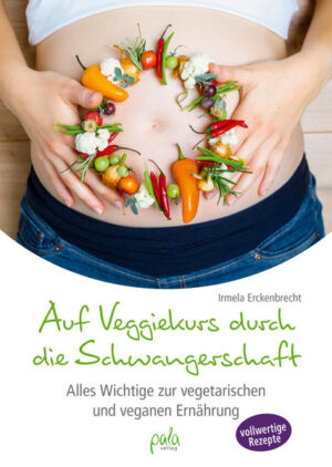 Jung, weiblich, Veggie - und jetzt schwanger: Frauen, die sich aus ökologischen oder ethischen Gründen für eine vegetarische oder vegane Ernährung entscheiden, möchten diese Lebensweise auch beibehalten, wenn sie ein Kind erwarten. Mit dem Bauch wächst aber nicht nur die Vorfreude, sondern oft auch die Unsicherheit. Schließlich wollen sie für ihr Baby das Allerbeste. Qualifizierter Rat und alltagstaugliche Rezepte sind nun wichtig, damit Mutter und Kind alle Nährstoffe bekommen, die sie gerade jetzt besonders brauchen. Irmela Erckenbrecht geleitet mit ihrem Buch zuverlässig durch die aufregenden Monate der Schwangerschaft. Leicht verständliche Empfehlungen helfen bei der optimalen Auswahl der Lebensmittel. Hinweise auf günstige und kritische Nährstoffe machen deutlich, wann eine kompetente Beratung und gezielte Nahrungsergänzung wichtig sind. Mit den unkomplizierten, vollwertigen Rezepten können Schwangere (und natürlich auch ihre Lieben) vom Frühstück bis zum Abendessen genussvoll schlemmen. Auch für plötzlich auftretende Gelüste hält das Buch gut verträgliche Alternativen bereit. Der Ernährungsratgeber ist ein verlässlicher Begleiter durch die vegetarische und vegane Schwangerschaft.