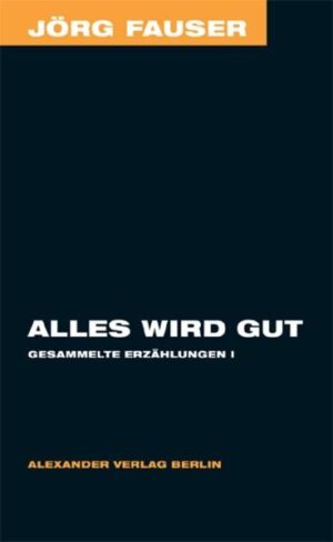 Das Buch enthält Jörg Fausers Erzählungen der 70er Jahre, von 'Tophane' bis 'Alles wird gut', sowie einige bislang unveröffentlichte Texte. 24 Stunden in München: Von Dämmerung zu Dämmerung sucht der Autor Johnny Tristano den Großstadt-Mythos, der in Babylon begann. In seinen Monologen und Halluzinationen, in Begegnungen und Gesprächen mit Bewohnern der Hinterhöfe und Kneipen, den Mitreisenden durch diese 'blaue Nacht', wird die Gefährdung, die Verstümmelung, aber auch die Selbstbehauptung von Außenseitern geschildert, die sich weder zur Anpassung noch zum Untergang entschließen und deren Widerstand in ihrem Überleben liegt. Mit dieser Erzählung führt Fauser tiefer in jene poetische Gegenwelt, die auch seine Gedichte und Essays beschreiben, in die Schattenstunde, die uns am Ende der dunklen Straßen wissen läßt, daß alles verloren und dennoch alles gut sein wird. (Klappentext der Originalausgabe von "Alles wird gut", 1979) Inhaltsverzeichnis: -Das Buch Jörg. Vorwort von Helmut Krausser -Alles wird gut -Der Sieger kehrt heim -Alles muß ganz anders werden -Die Bornheimer Finnin -Requiem für einen Goldfisch -Die Hand des Todes -Heiße Spur in Haidhausen -Die Nacht als mir keiner glaubte, daß ich -Philip Marlowe war -Cut-up-Special -Nirwana im Norden -Der Alte Bange -Szene 23 -Wer erschoß Graham Greene -Der innere Kontinent -Äther Jukebox -Dr. Morgan lächelt -Junk City I -Aqualunge -Tophane -Enthüllungen über Harry Gelb oder Unser Mann in Istanbul. Nachwort von Jürgen Ploog