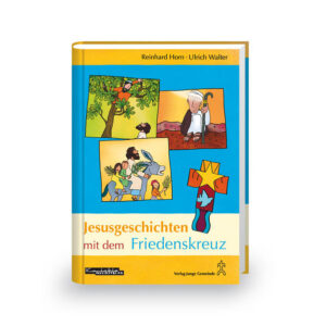 Jesusgeschichten mit dem Friedenskreuz Lieder, Geschichten, Rituale & kreative Ideen Hrsg.: KONTAKTE Musikverlag und Verlag Junge Gemeinde Texte: Ulrich Walter Musik: Reinhard Horn Gestaltung: Margret Bernard Nach den beiden erfolgreichen Bändern „Mit dem Friedenskreuz durch das Kirchenjahr“ und „Advent und Weihnachten mit dem Friedenskreuz“ legen Reinhard Horn und Ulrich Walter jetzt den dritten Band vor und widmen sich den Jesusgeschichten. Alle wichtigen Geschichten des Neuen Testamentes werden hier anschaulich erzählt und in wahrsten Sinne des Wortes ausgelegt: In vielen Bodenbildern werden die Jesusgeschichten nachhaltig und berührend dargestellt. Die 7 Kapitel stellen die verschiedenen Jesus-Geschichten zusammen: Einführung-Wer ist denn dieser Jesus?-Gleichnisse-Heilungsgeschichten-Passion, Ostern und Pfingsten-Vater unser-Bei Gott gut aufgehoben. In den 20 Liedern werden die Geschichten zum Klingen gebracht-mal begeisternd, mal berührend-einfühlsam. Das Buch eröffnet allen, die in Kindergarten, Grundschule und Gemeinde arbeiten, umfassende und ganzheitliche religionspädagogische Impulse. Viele, die bereits mit den ersten beiden Büchern arbeiten, erleben dies in ihrer Arbeit täglich. Die Lieder CD enthält alle 20 Lieder. Die im Buch verwendeten Legematerialien sind sowohl im KONTAKTE Musikverlag als auch im Verlag Junge Gemeinde erhältlich. Zielgruppe: Kindergarten, Grundschul