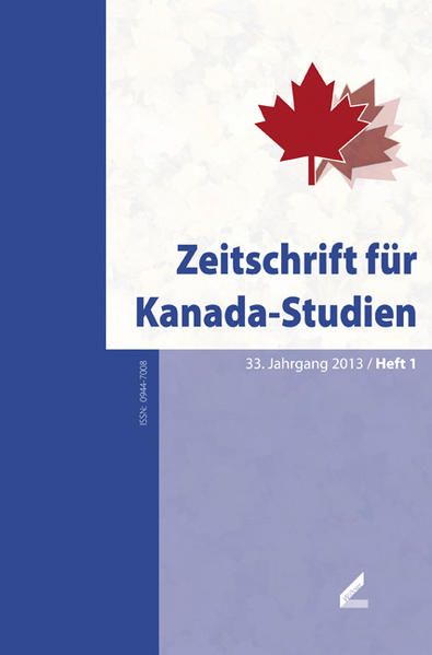 Zeitschrift für Kanada-Studien: Zeitschrift für Kanada-Studien | Bundesamt für magische Wesen