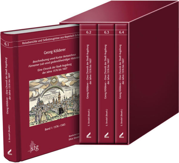 Beschreibunng vnnd Kurtze Vertzaichnus Fürnemer Lob vnnd gedenckhwürdiger Historien  Eine Chronik der Stadt Augsburg der Jahre 1576 bis 1607 | Bundesamt für magische Wesen